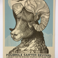 Fourmile Canyon Revival - 2010 John Vogl Poster Broomfield, CO