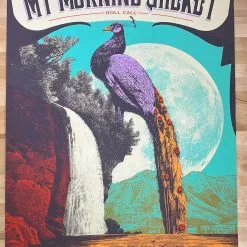 My Morning Jacket - 2015 Status Serigraph Poster Roll Call Peacock Gig Posters 9 My Morning Jacket - 2015 Status Serigraph Poster Roll Call Peacock Gig Posters