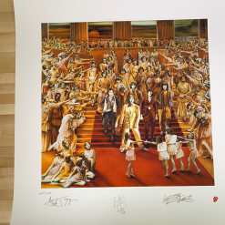 Sold Out Posters Rolling Stones - 1994 Official Poster Vintage It's Only Rock & Roll X/5000