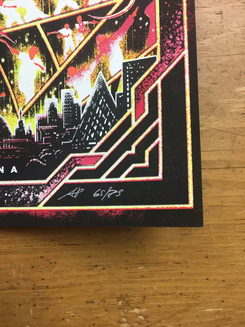 Childish Gambino - 2019 Miles Tsang Poster Paris, FRA AccorHotels Arena AP 7 Childish Gambino - 2019 Miles Tsang Poster Paris, FRA AccorHotels Arena AP