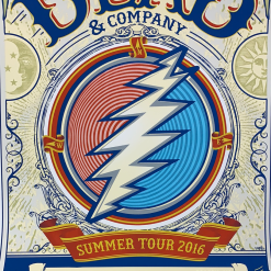 Sold Out Posters Dead & Company - 2016 VIP Poster Summer Tour Gig Posters