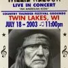 Willie Nelson - 2003 Franks Brothers 7/18 Poster Twin Lakes, WI Gig Posters
