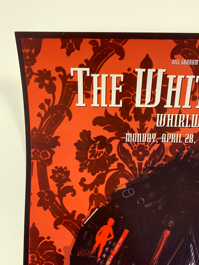 Gig Posters The White Stripes - 2003 4/28 Poster Jason Mecier Warfield Theatre San Fran 1st 5 Gig Posters The White Stripes - 2003 4/28 Poster Jason Mecier Warfield Theatre San Fran 1st