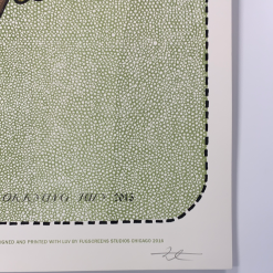 Gig Posters Swans - 2016 Fugscreens Studios Poster Carrboro, NC Cat's Cradle