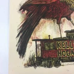 Kelly Hogan W/ Mark Eitzel - 2013 Dan Grzeca Poster Chicago, IL Old Town School