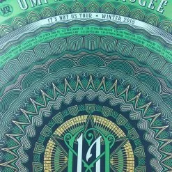 Umphrey's McGee - 2018 Kyle Baker Poster Winter Tour Irish Edition