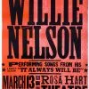 Willie Nelson - 2005 Hatch Show Print 3/13 Poster Lake Charles, LA