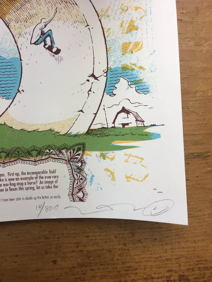 Gig Posters Flatstock 08 - 2006 Aaron Horkey Poster Austin, TX Austin Convention Center 8 Gig Posters Flatstock 08 - 2006 Aaron Horkey Poster Austin, TX Austin Convention Center