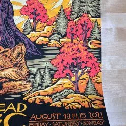 Widespread Panic - 2021 Todd Slater Poster Austin, TX Moody