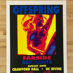 Gig Posters Offspring - 1994 Matt Getz Poster Irvine, CA Crawford Hall 1st Ed