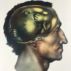 Pearl Jam - 2018 Matt Cunningham Poster Chicago, IL Wrigley Field (Blue Variant)