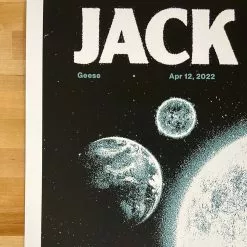 Jack White - 2022 The Silent Giants Poster Chicago, IL S/N