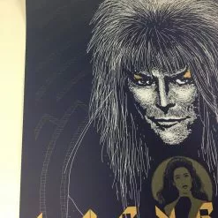 Gig Posters Labyrinth - 2008 Todd Slater Poster Austin, TX Alamo South Lamar