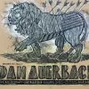 Dan Auerbach - 2009 Dan Grzeca Poster Schubas Chicago The Black Keys