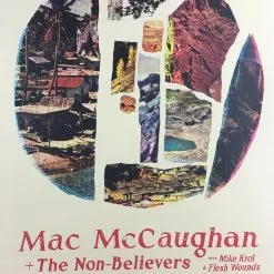 Mac McCaughen - 2015 Landland Poster West Coast Tour Gig Posters