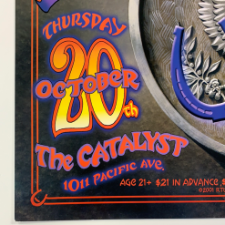 Gov't Mule Moe. - 2001 Randy Tuten Poster Santa Cruz, CA The Catalyst