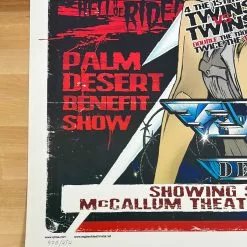 Queens Of The Stone Age - 2007 Rhys Cooper Poster Palm Desert, CA