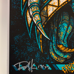 Metallica - 2019 Brad Klausen Poster Vienna, Austria S/N Ernst Happel Gig Posters