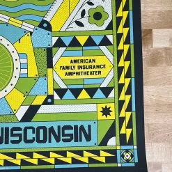 Dave Matthews Band - 2021 The Half And Half Poster Milwaukee, WI AP Gig Posters 12 Dave Matthews Band - 2021 The Half And Half Poster Milwaukee, WI AP Gig Posters
