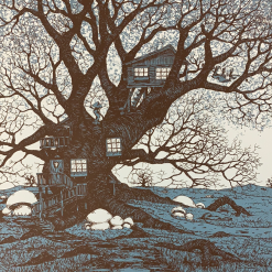 Tree House - 1995 Jeral Tidwell Poster Art Print