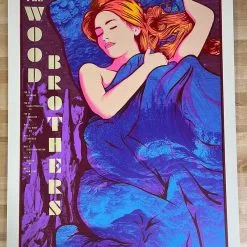 The Wood Brothers - 2016 Kyle Baker Poster Northeast Tour