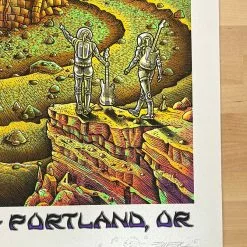 Gig Posters Foo Fighters - 2015 Emek Poster Print Portland, OR Moda Center AE