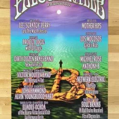 The Artworks Gig Posters MHP 86 February - 2000 Poster Palookaville Santa Cruz, CA 1st
