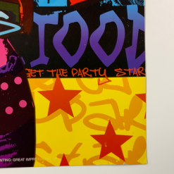 Pink - 2002 Poster James Rheem Davis Warfield Theatre San Fran 1st Gig Posters