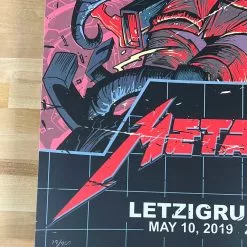 Gig Posters Metallica - 2019 Dayne Henry Jr. Poster Zurich, SUI 13 Gig Posters Metallica - 2019 Dayne Henry Jr. Poster Zurich, SUI
