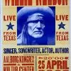 Willie Nelson - 2008 Hatch Show Print 4/25 Poster Aalborg, Denmark 1 Willie Nelson - 2008 Hatch Show Print 4/25 Poster Aalborg, Denmark