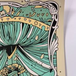 Moe - 2018 Tyler Stout Poster Solana Beach, CA Belly Up