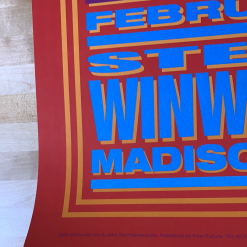 Eric Clapton - 2008 John Van Hamersveld Poster New York, NY MSG