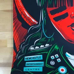 Queens Of The Stone Age - 2018 Travis Price Poster Newcastle, AUS