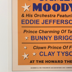 Miles Davis - 1960 Dennis Loren Repro Poster Washington DC