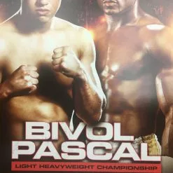 Sold Out Posters Boxing - 2018 Poster Bivol Vs Pascal