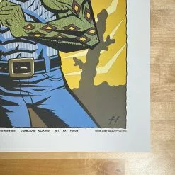 Bonnaroo - 2008 Justin Hampton Poster Manchester, TN Pearl Jam Gig Posters 12 Bonnaroo - 2008 Justin Hampton Poster Manchester, TN Pearl Jam Gig Posters