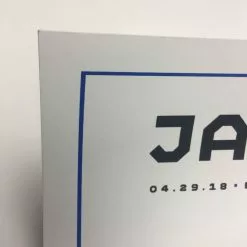 Gig Posters Jack White - 2018 The Silent Giants Poster Dallas, TX Bomb Factory