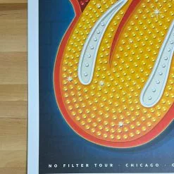 Sold Out Posters Rolling Stones - 2019 Poster Chicago, IL No Filter Tour Soldier Field 6/21