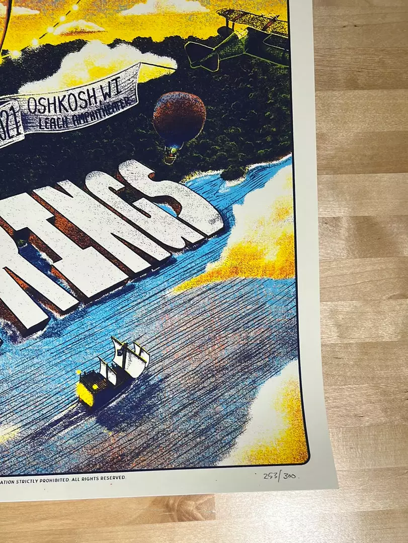 Railey Bace Prints Gig Posters Billy Strings - 2021 Bailey Race Poster Oshkosh, WI 6/19 7 Railey Bace Prints Gig Posters Billy Strings - 2021 Bailey Race Poster Oshkosh, WI 6/19