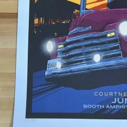 Gig Posters Alabama Shakes - 2015 Vance Kelly Poster Cary, NC Booth Amph