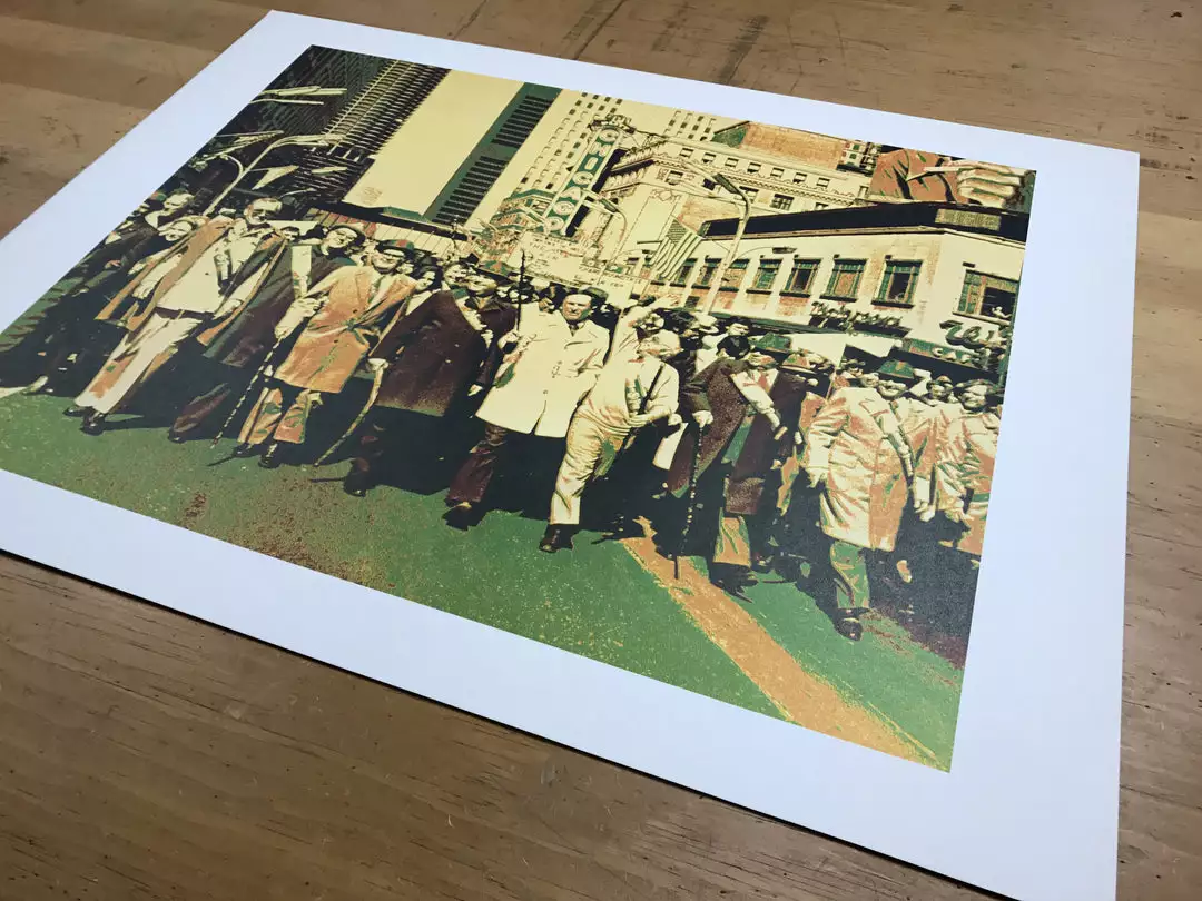 Art Prints St. Patrick's Day, 1976 - Les Hellman Chicago Poster Richard Daley Irish 7 Art Prints St. Patrick's Day, 1976 - Les Hellman Chicago Poster Richard Daley Irish