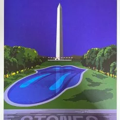 Sold Out Posters Gig Posters Rolling Stones - 2019 Poster Washington, DC No Filter Tour Fedex Field