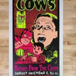 TAZ Cows - 1992 T.A.Z. Poster Los Angeles, CA Roxy 1st Ed Gig Posters 9 TAZ Cows - 1992 T.A.Z. Poster Los Angeles, CA Roxy 1st Ed Gig Posters