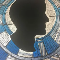 Muse - 2013 Dan Grzeca Poster Phoenix, AZ US Airways Arena Gig Posters