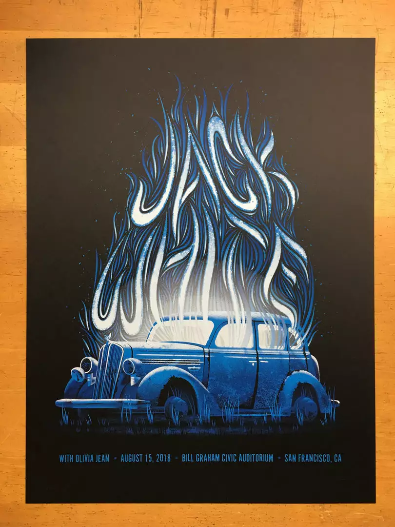 Jack White - 2018 DKNG Poster San Francisco, CA Bill Graham Civic Night 1 5 Jack White - 2018 DKNG Poster San Francisco, CA Bill Graham Civic Night 1