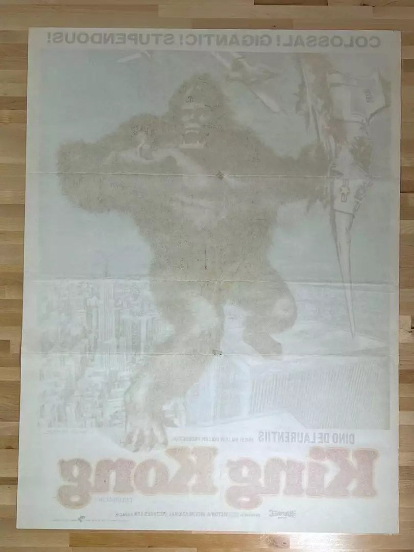 Sold Out Posters Movie/TV Posters King Kong - 1967 Promo Movie Poster Original Vintage Pakistan 10 Sold Out Posters Movie/TV Posters King Kong - 1967 Promo Movie Poster Original Vintage Pakistan