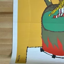 Eduardo Munoz Bachs Con Pura Magia Satisfechos - 1984 Cuban Movie Poster Original Vintage Movie/TV Posters 13 Eduardo Munoz Bachs Con Pura Magia Satisfechos - 1984 Cuban Movie Poster Original Vintage Movie/TV Posters