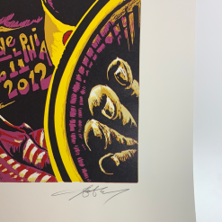 Umphrey's McGee 2012 - AJ Masthay Poster Philadelphia, PA