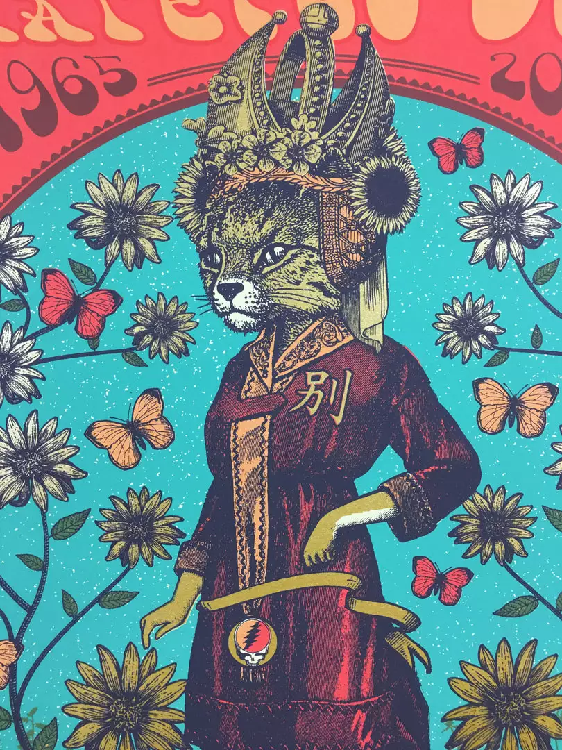 Grateful Dead/Fare Thee Well - 2015 Status Serigraph Poster Santa Clara, CA Levi 4 Grateful Dead/Fare Thee Well - 2015 Status Serigraph Poster Santa Clara, CA Levi