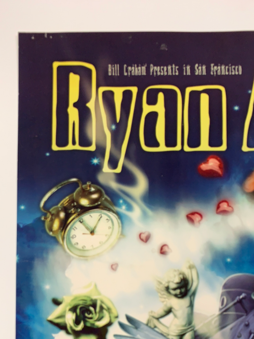 Ryan Adams - 2002 Craig Howell Poster The Warfield Theatre San Fran 1st 5 Ryan Adams - 2002 Craig Howell Poster The Warfield Theatre San Fran 1st